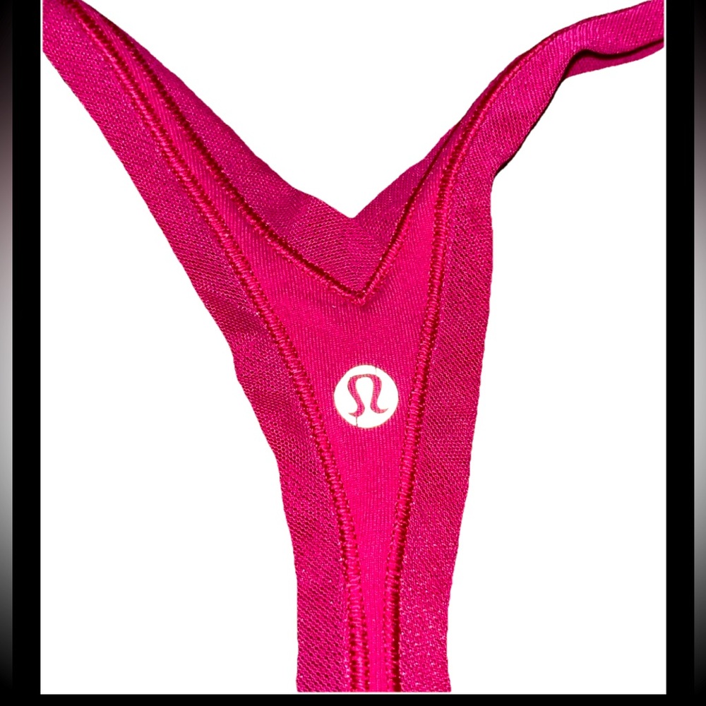 Lululemon Mesh Cool Racerback Shine On Berry Rumble EUC HTF - Picture 4 of 9